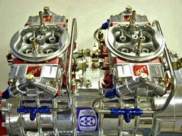 2222 TBS  8-71  Ford 429-460 8-71  Blower Package  w  2- 850 ATM Carbs, Lines, Scoop, Linkage